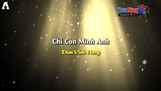 Chỉ còn mình anh