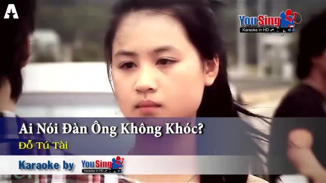 Ai nói đàn ông không khóc