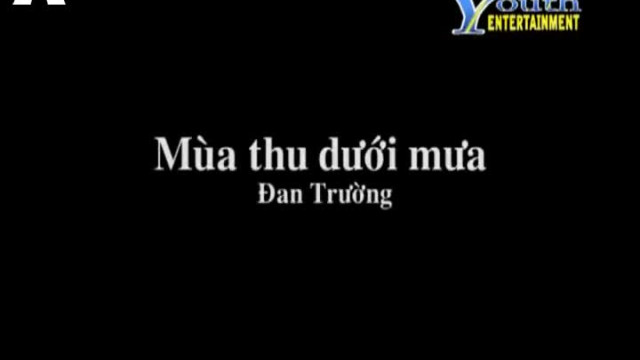 Mùa thu dưới mưa